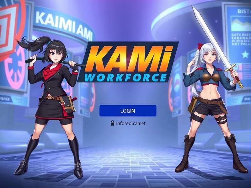 KAMI workforce login dashboard interface