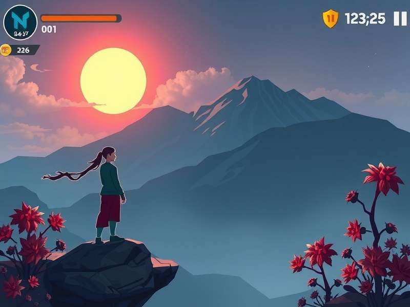 KAMI Game soundtrack visual featuring musical notes and game interface