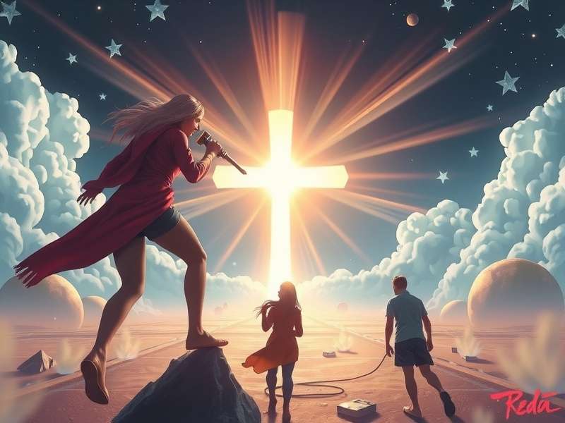 Doa Bapa Kami Kristen prayer scene in KAMI game