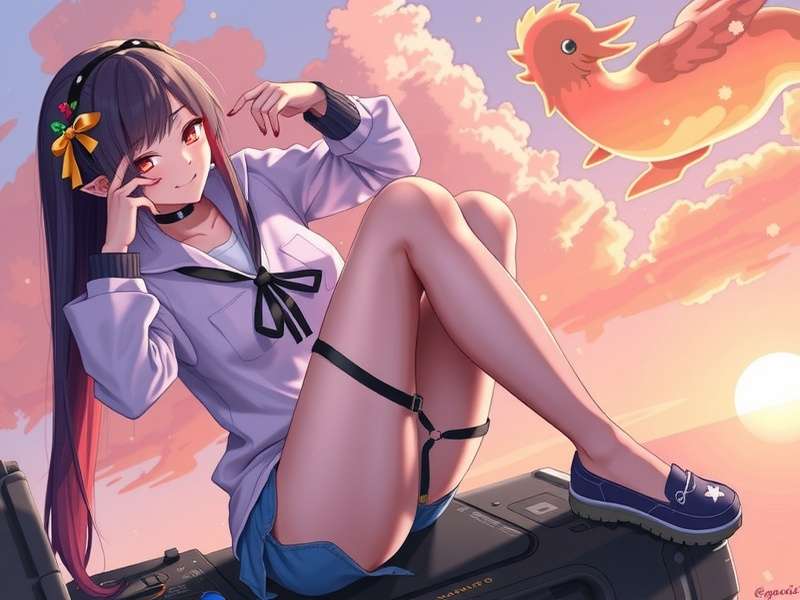 Traditional Japanese origami cranes representing the kami spirit in Ania Kami lyrics