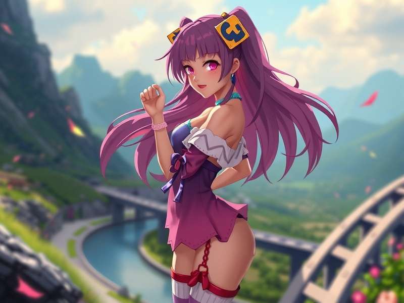 Music composition software showing Ania Kami lyrics and notes