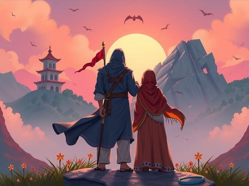 Doa Bapa Kami prayer in beautiful calligraphy with KAMI game elements in the background