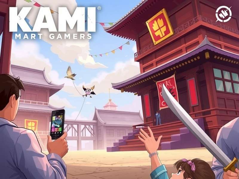 KAMI Game gameplay screenshot showing character and spirit combat