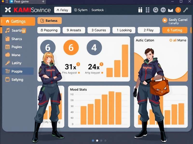 Kami Workforce Dashboard main interface showing analytics panels