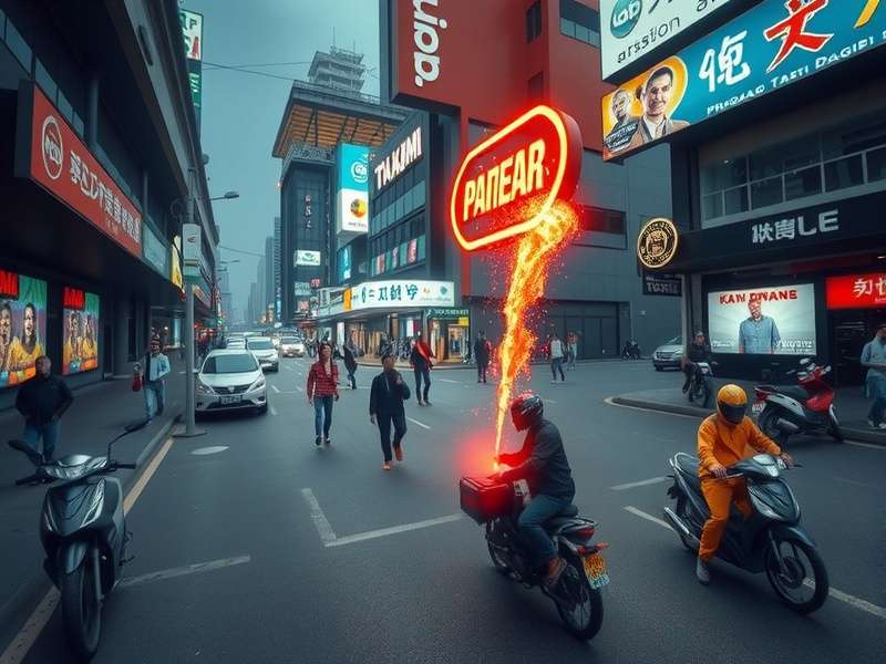 Kami Dari Jakarta gameplay showing characters and Jakarta skyline