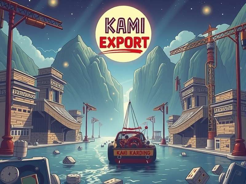 Kami Gameplay Screen with Colorful Puzzles