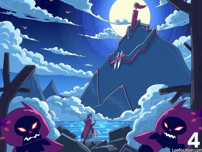 Traditional Japanese Shinto shrine with torii gate in KAMI Game