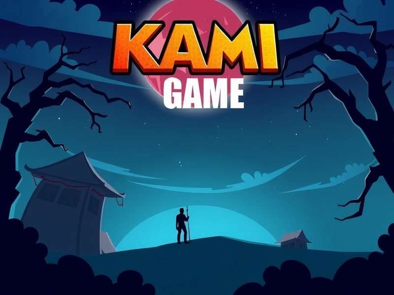 KAMI Game main interface and gameplay screenshot