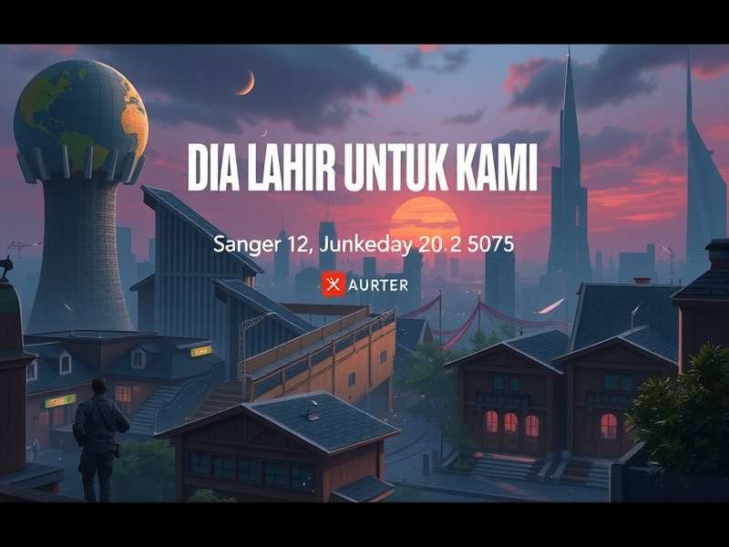 Original lyric manuscript for Dia Lahir Untuk Kami with composer notes