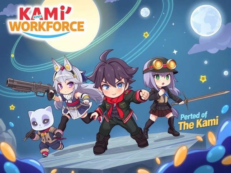 Kami Workforce core members planning strategy in a virtual war room