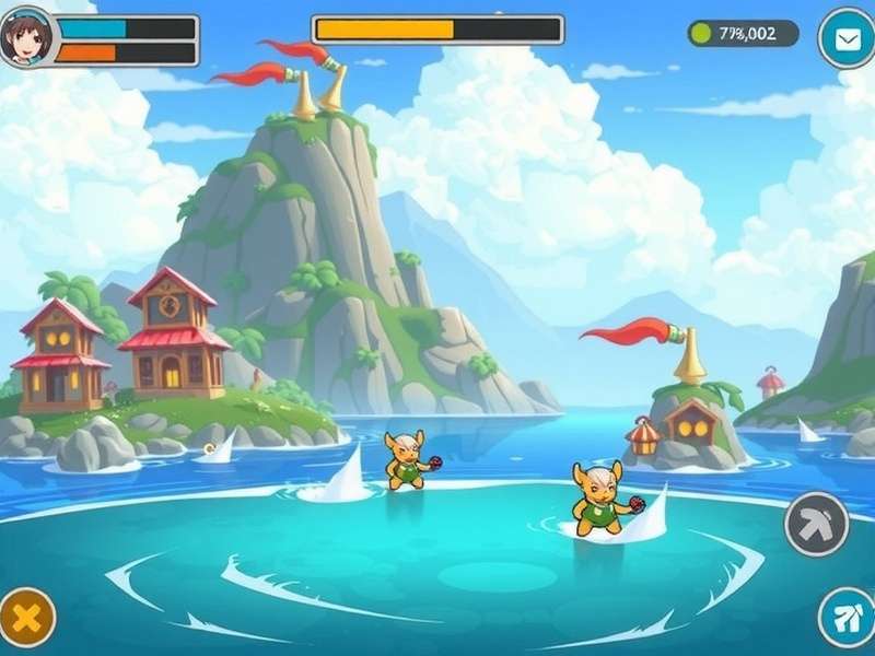 KAMI Game gameplay screenshot showing colorful paper puzzle in progress