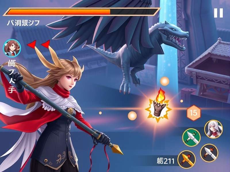 Kami Ai in action showing a futuristic gaming interface