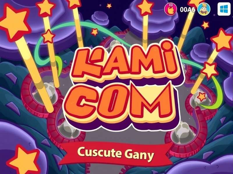 KAMI Com Universe Hub showing interconnected games and community