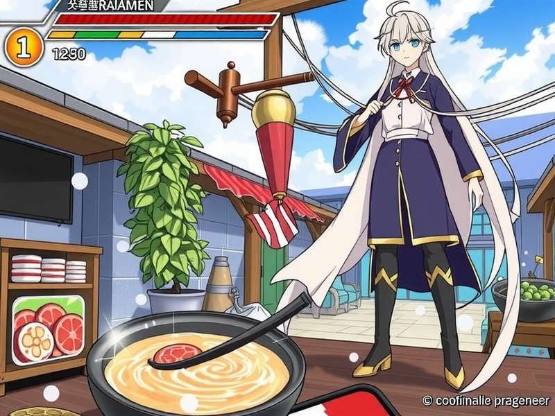 Tonkotsu Ramen bowl from KAMI Game with rich broth and toppings