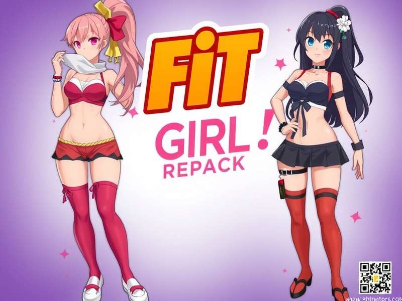Fit Girl Repack gaming setup with controller and neon lights