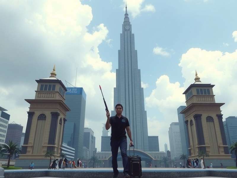 Kami Dari Jakarta — immersive game world blending Jakarta's urban landscape with mythical KAMI lore