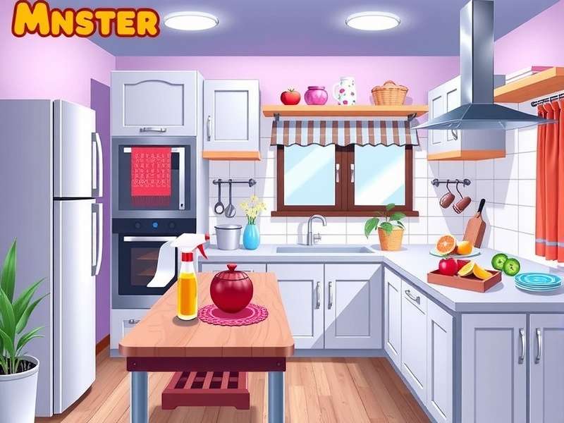 Kami Kitchen M Nster – The Monster Kitchen Arena where chefs battle and cook with fury